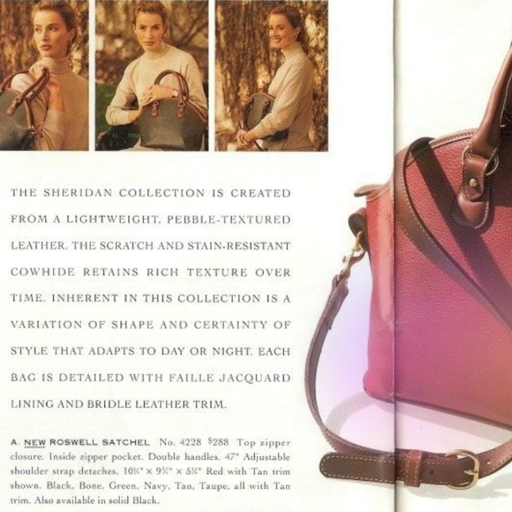 Coach Sheridan Roswell Satchel Vintage 1990s - Picture 13 of 13